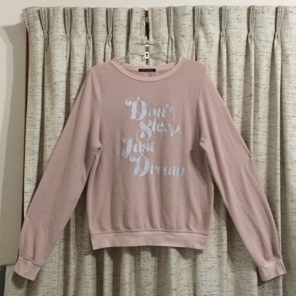 Wildfox Don't Sleep Just Dream Baggy Beach Jumper